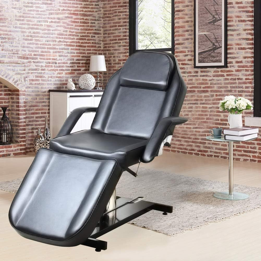 Hydraulic Adjustable Massage Bed Professional Beauty Spa Tattoo Therapy Table - Kwikley