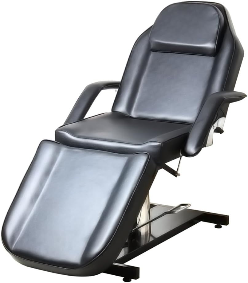 Hydraulic Adjustable Massage Bed Reclining Beauty Spa Therapy Table Chair - Kwikley
