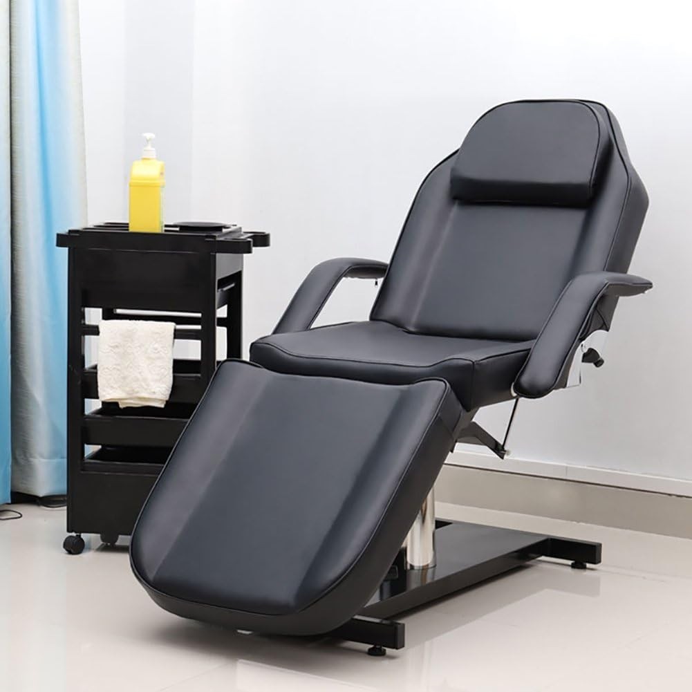 Hydraulic Adjustable Massage Bed Reclining Beauty Spa Therapy Table Chair - Kwikley