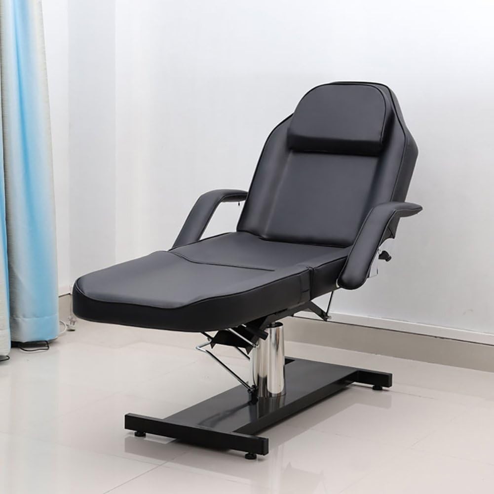 Hydraulic Adjustable Massage Bed Reclining Beauty Spa Therapy Table Chair - Kwikley