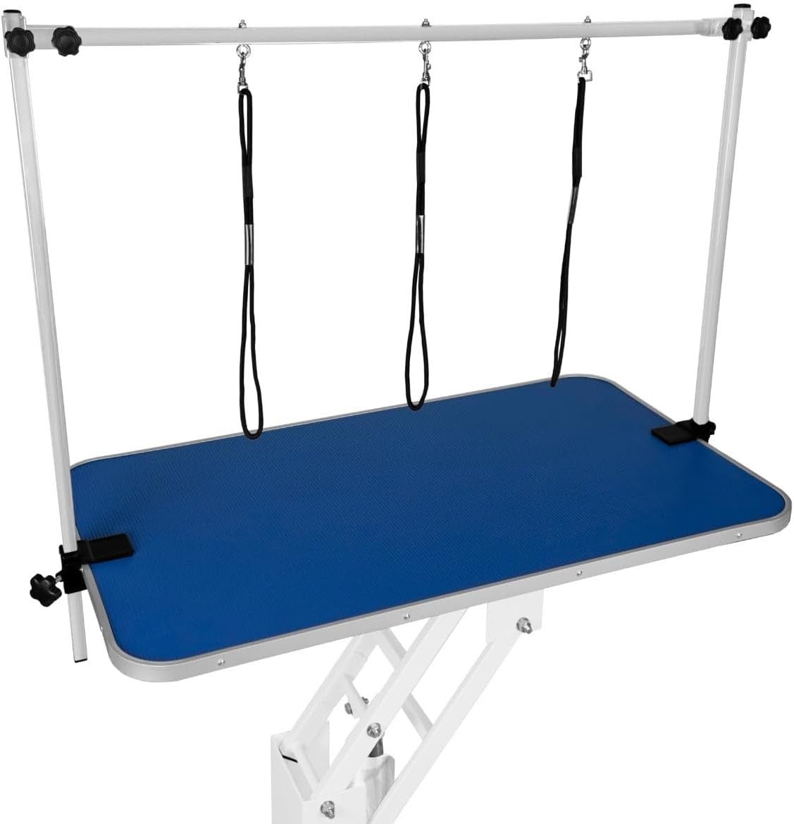 Hydraulic Dog Grooming Table Height Adjustable Heavy Duty 180kg Lift - Kwikley