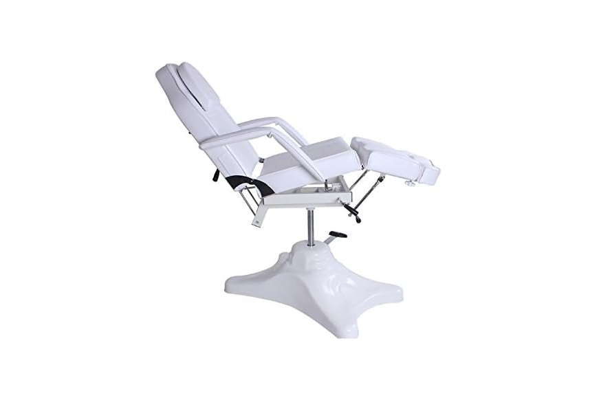 Hydraulic Height Adjustable Beauty Massage Bed Reclining Salon Therapy Table - Kwikley