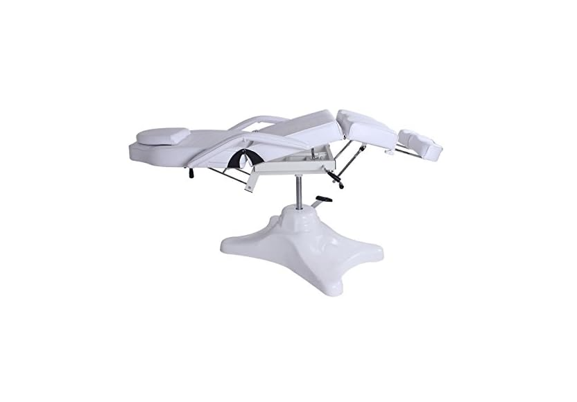 Hydraulic Height Adjustable Beauty Massage Bed Reclining Salon Therapy Table - Kwikley