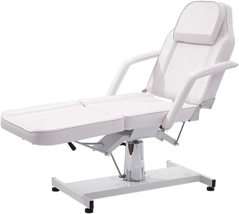 Hydraulic Massage Table Adjustable Beauty Salon Spa Tattoo Bed Therapy Chair - Kwikley