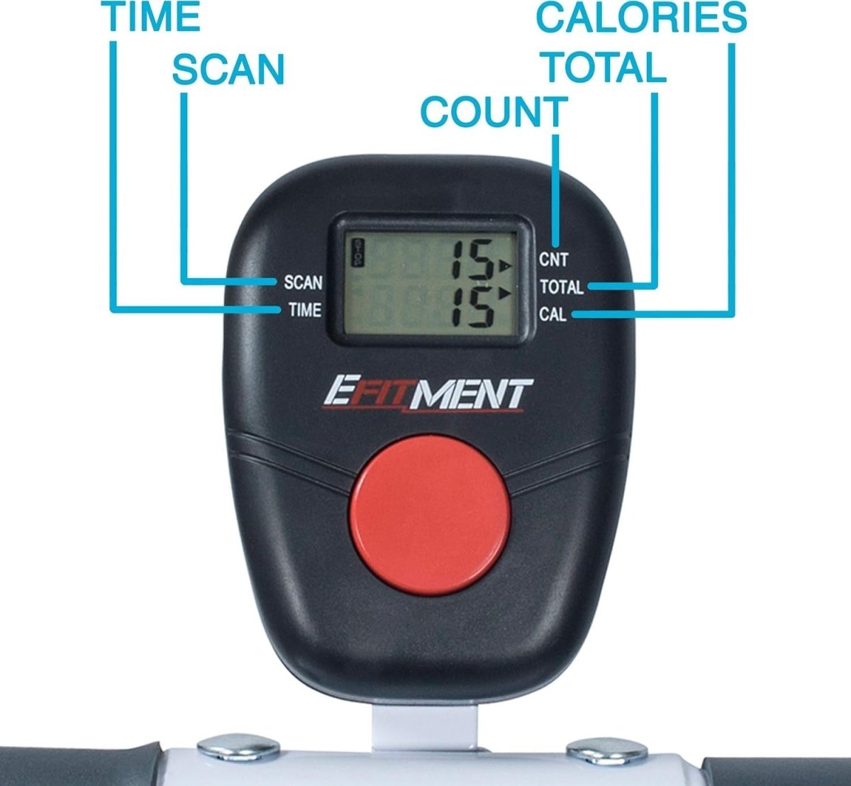 Hydraulic Squat Rowing Machine 12-Level Resistance Total Body Trainer LCD Home - Kwikley
