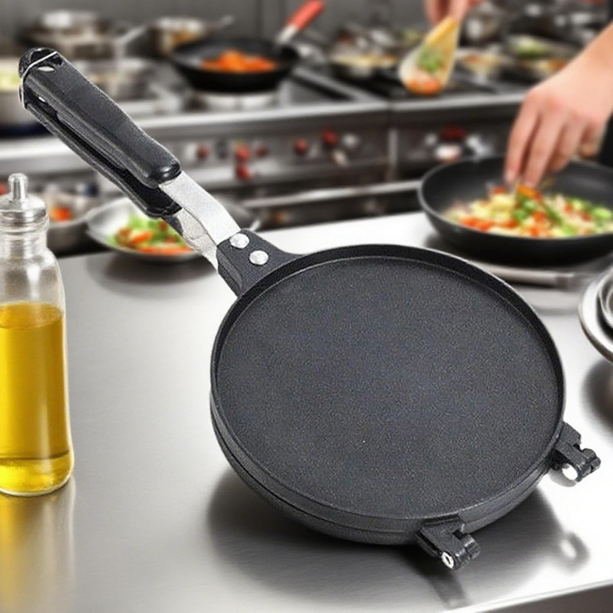 Ice Cream Cone Crepe Maker | Non - Stick Alloy Cone Mold for Crispy Cones & Crepes - Kwikley