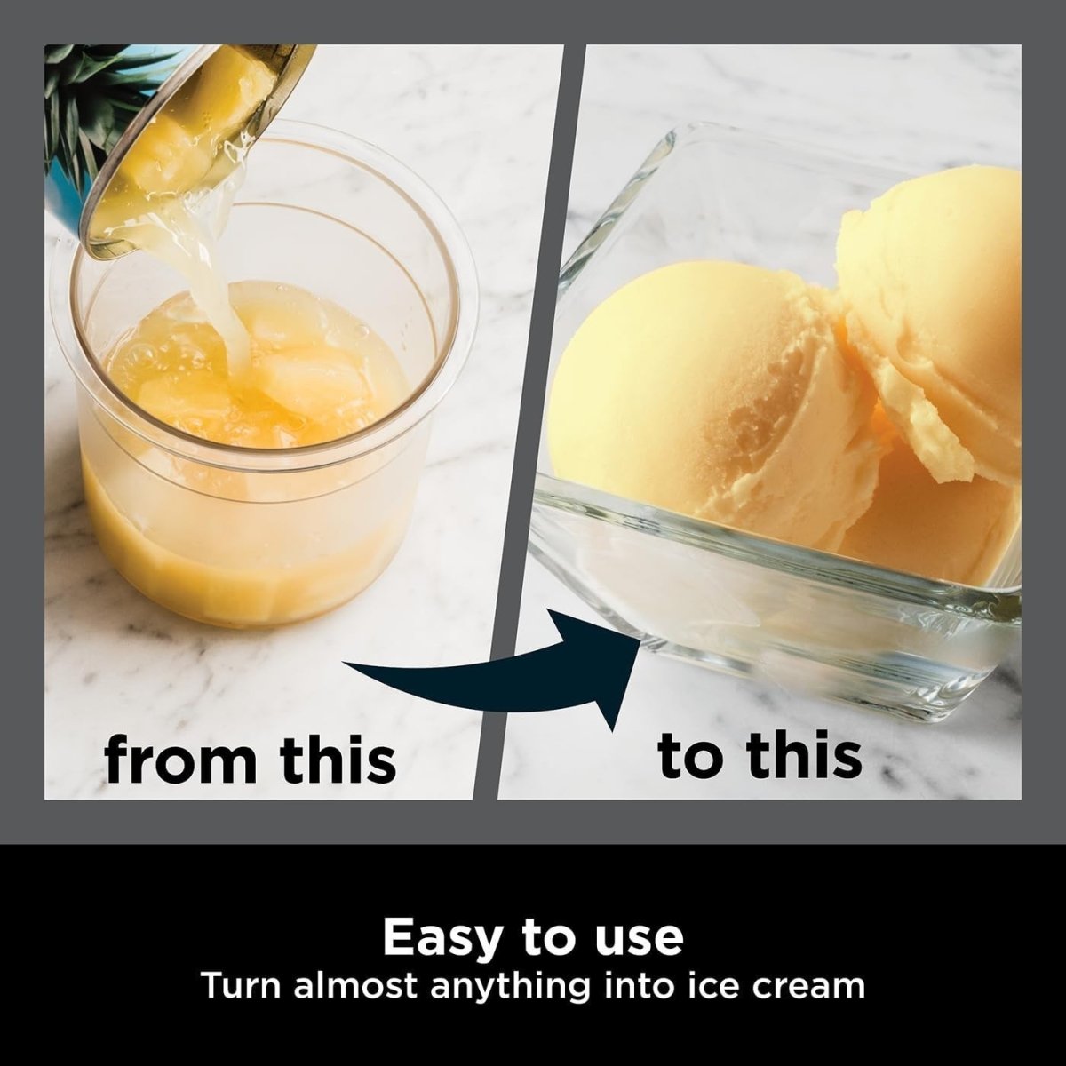 Ice Cream Maker Machine 7 Programs 2L Frozen Desserts With Extra Tubs - Kwikley