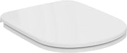 I.Life A Toilet Seat White Wall - Mounted Compatible Metal Hinges - Kwikley