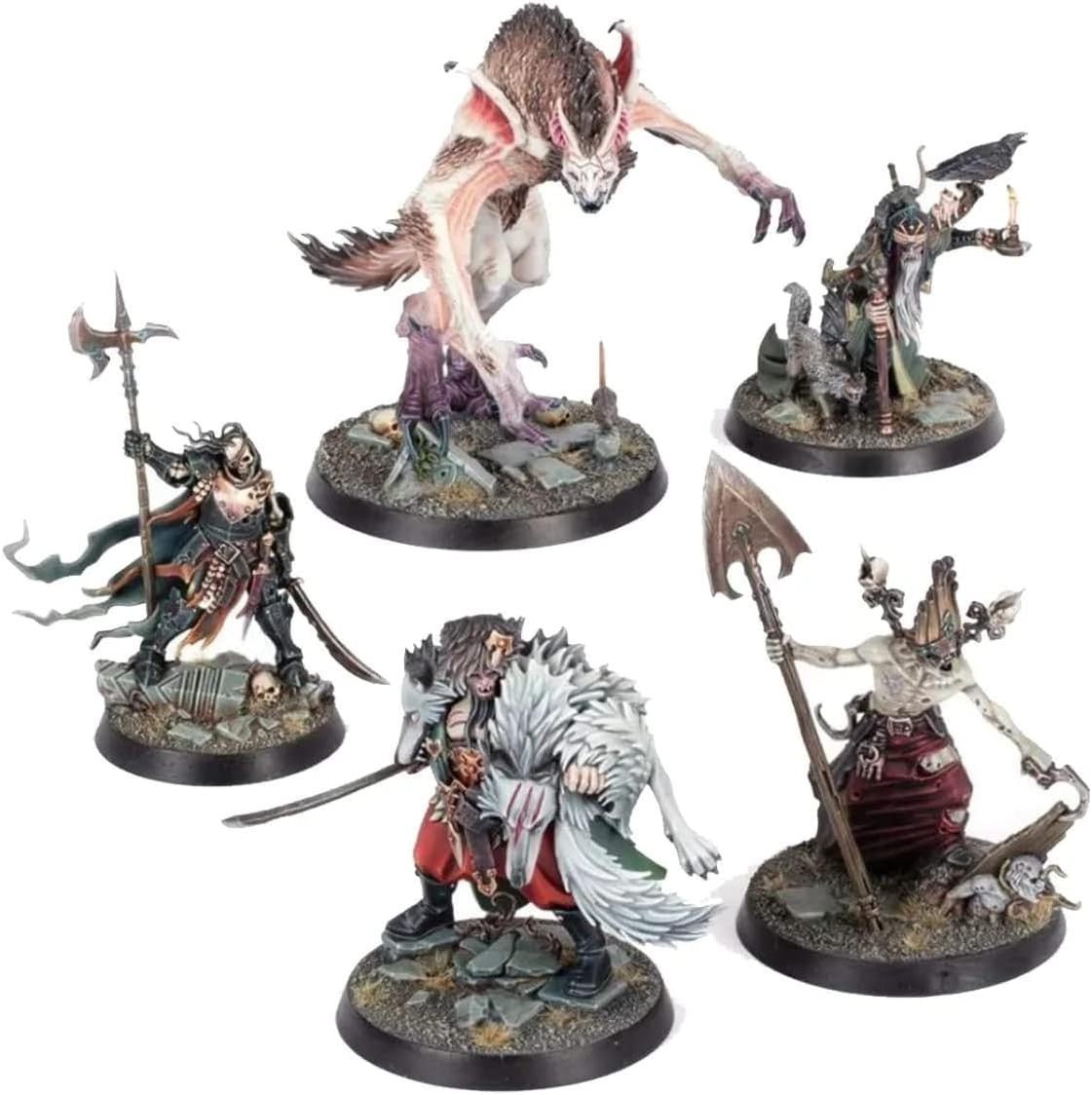 Immersive Fantasy Board Game Set – Cursed City Adventure Miniature Kit - Kwikley