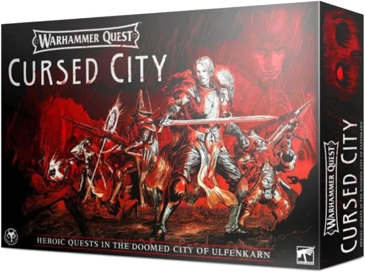 Immersive Fantasy Board Game Set – Cursed City Adventure Miniature Kit - Kwikley