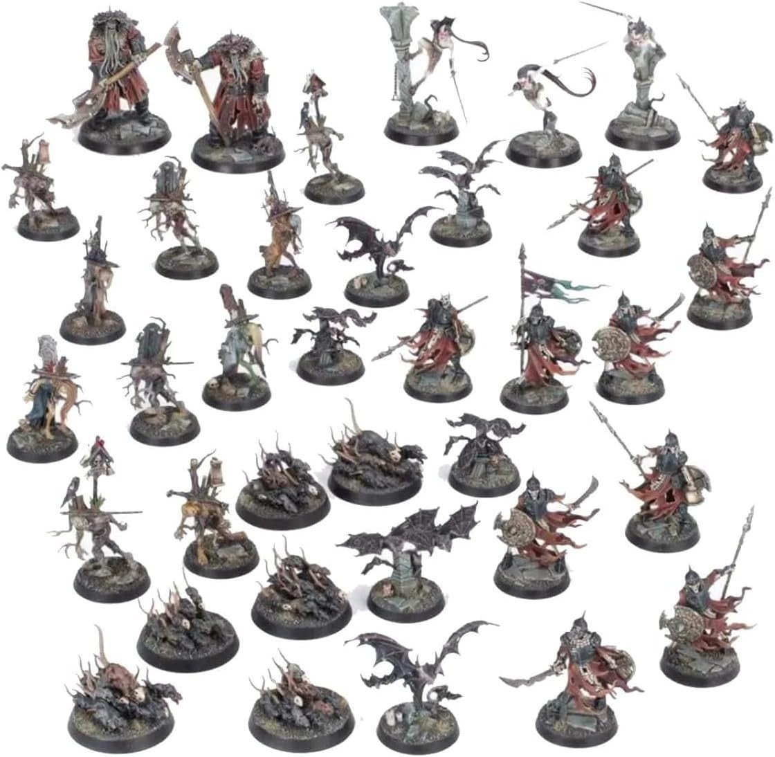 Immersive Fantasy Board Game Set – Cursed City Adventure Miniature Kit - Kwikley