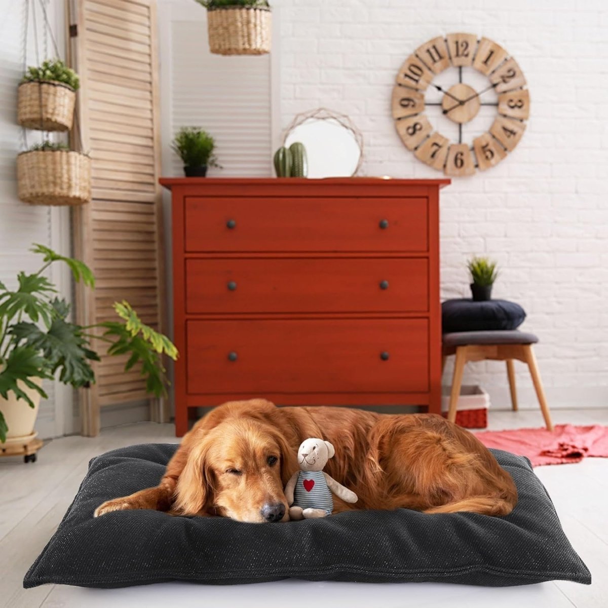Indestructible Dog Bed XL Chew Proof Crate Pad 28x41in - Kwikley
