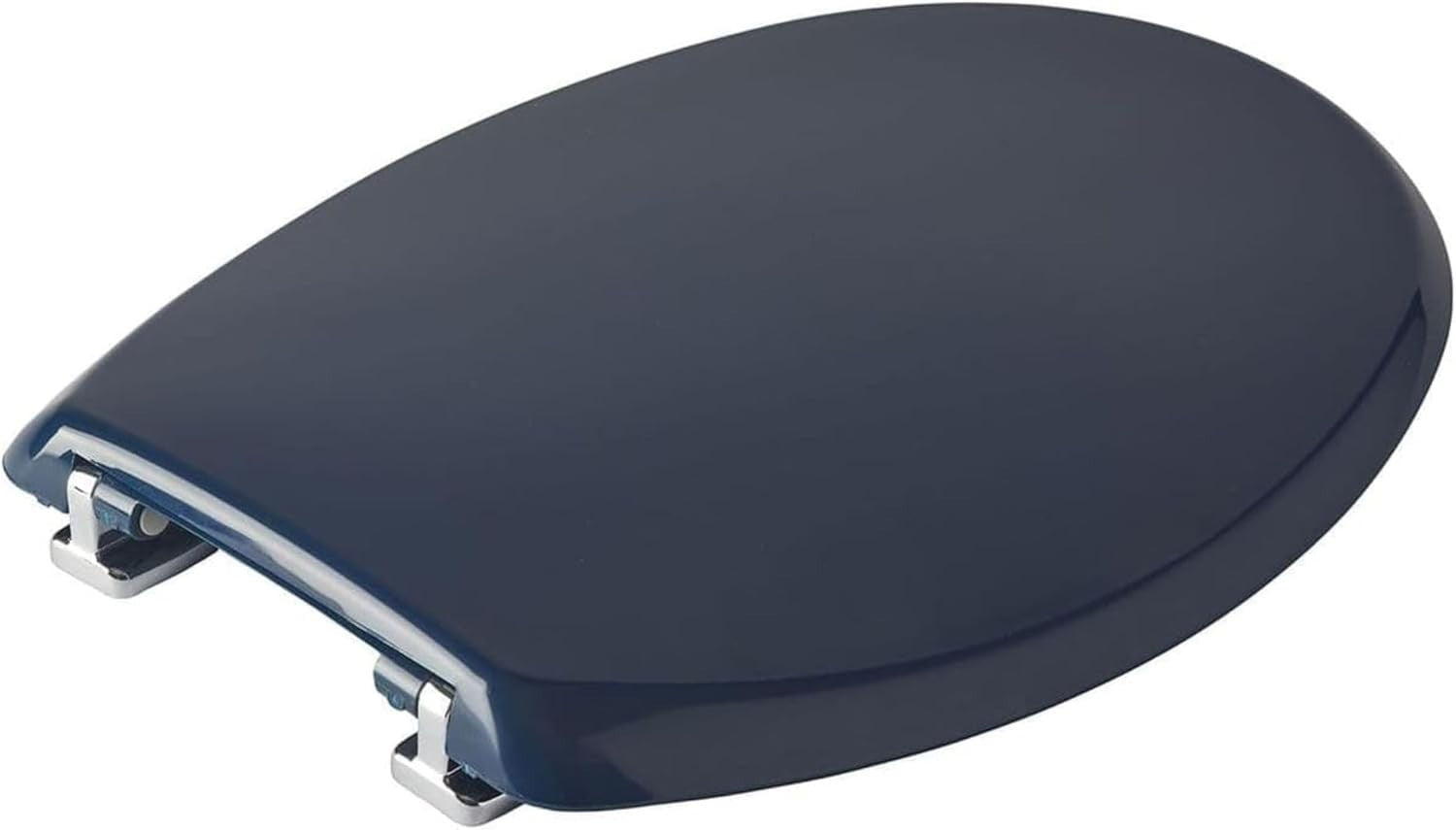 Indigo Blue Toilet Seat | Ultra - Fix, Thermoplastic, Adjustable Hinges - Kwikley