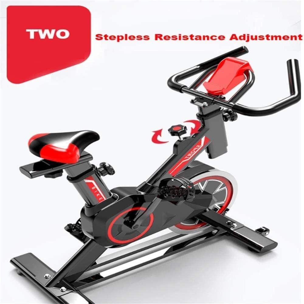 Indoor Adjustable Exercise Bike w/ Multi - Level Resistance & Comfort Seat - Kwikley