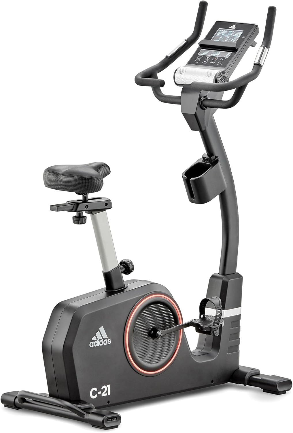 Indoor Exercise Bike 24 - Level Magnetic Resistance LCD Bluetooth Tablet Holder - Kwikley