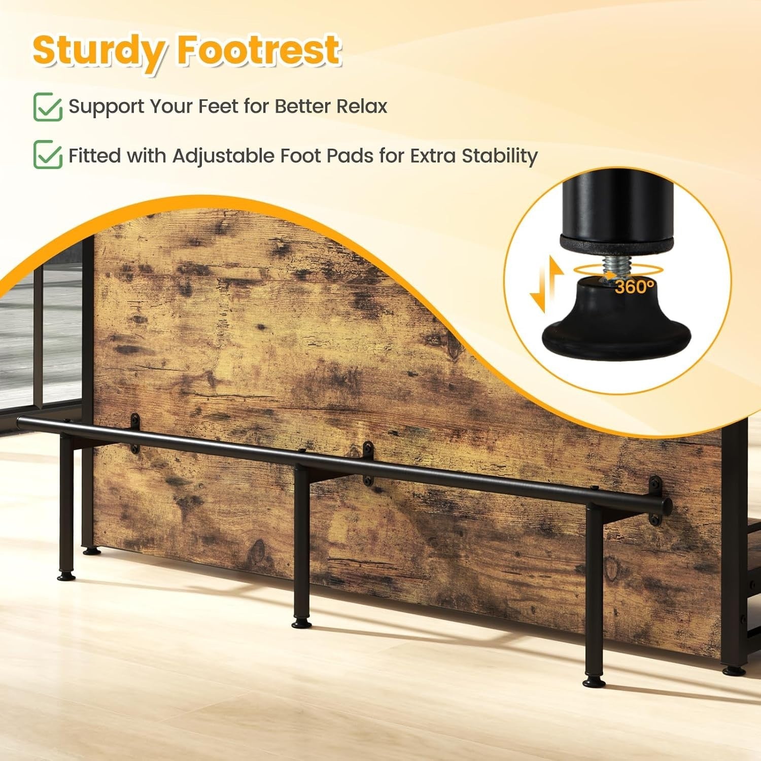 Industrial Kitchen Island Bar Table Sideboard Wine Rack 4 - Tier Storage - Kwikley