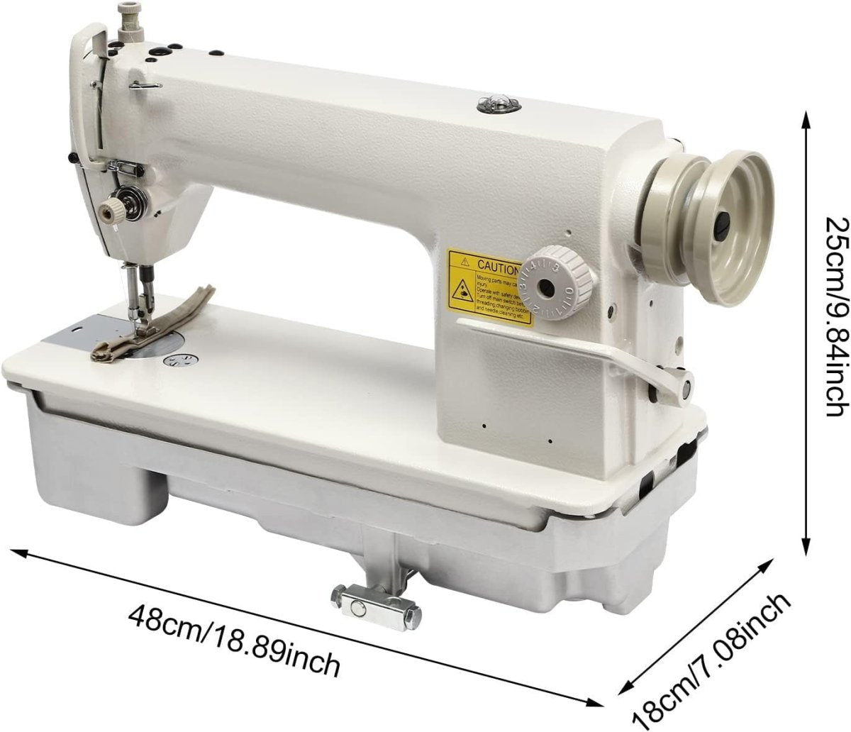 Industrial Sewing Machine Heavy Duty Straight Stitch Leather Fabric - Kwikley