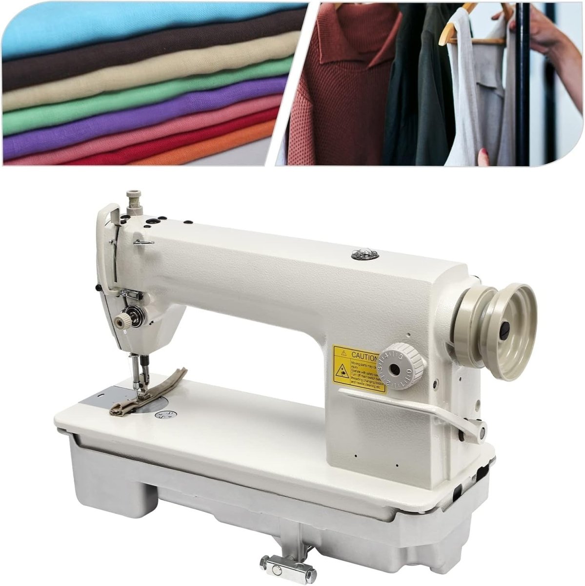 Industrial Sewing Machine Heavy Duty Straight Stitch Leather Fabric - Kwikley