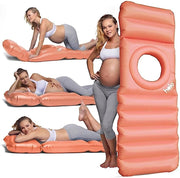 Inflatable Pregnancy Pillow With Belly Hole Portable Maternity Support Bed - Kwikley