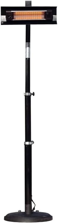 Infrared Patio Heater 1500W Offset Pole Mounted Windproof & Indoor Outdoor - Kwikley
