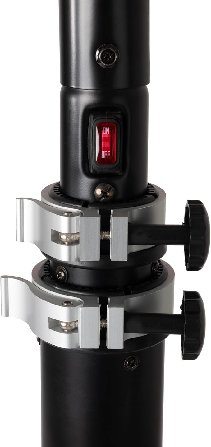 Infrared Patio Heater 1500W Offset Pole Mounted Windproof & Indoor Outdoor - Kwikley