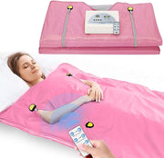 Infrared Sauna Blanket 2 - Zone Portable w/ Timer Control – Home Detox & Relax - Kwikley