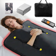 Infrared Sauna Blanket – Home Detox Spa w/ Controller & Carry Bag - Kwikley
