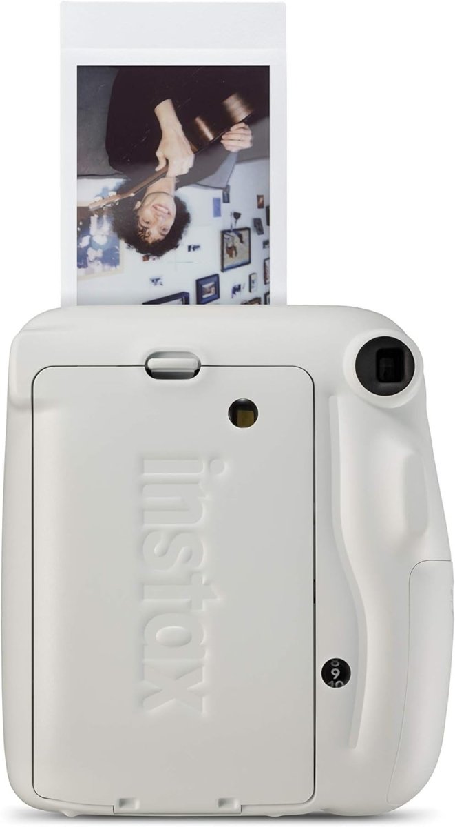 Instant Camera Selfie Mirror Auto Exposure Mini Photo Camera White - Kwikley