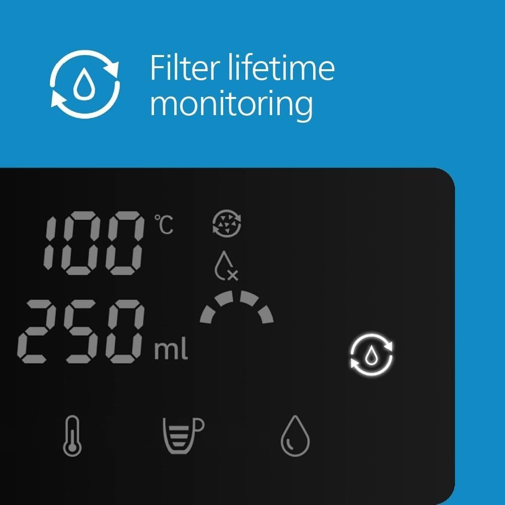 Instant Hot & Ambient Water Dispenser 2.2L | Filtered Touch Screen Control - Kwikley