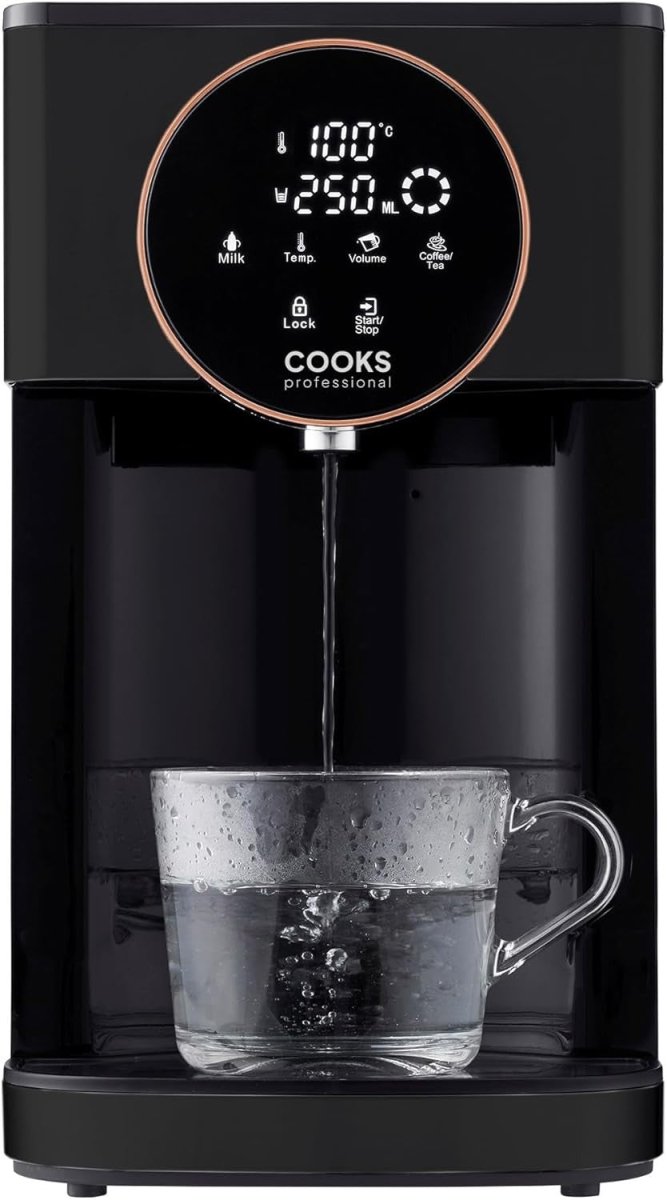 Instant Hot Water Dispenser 2600W 4L | Digital Touch Boil Filtered - Kwikley