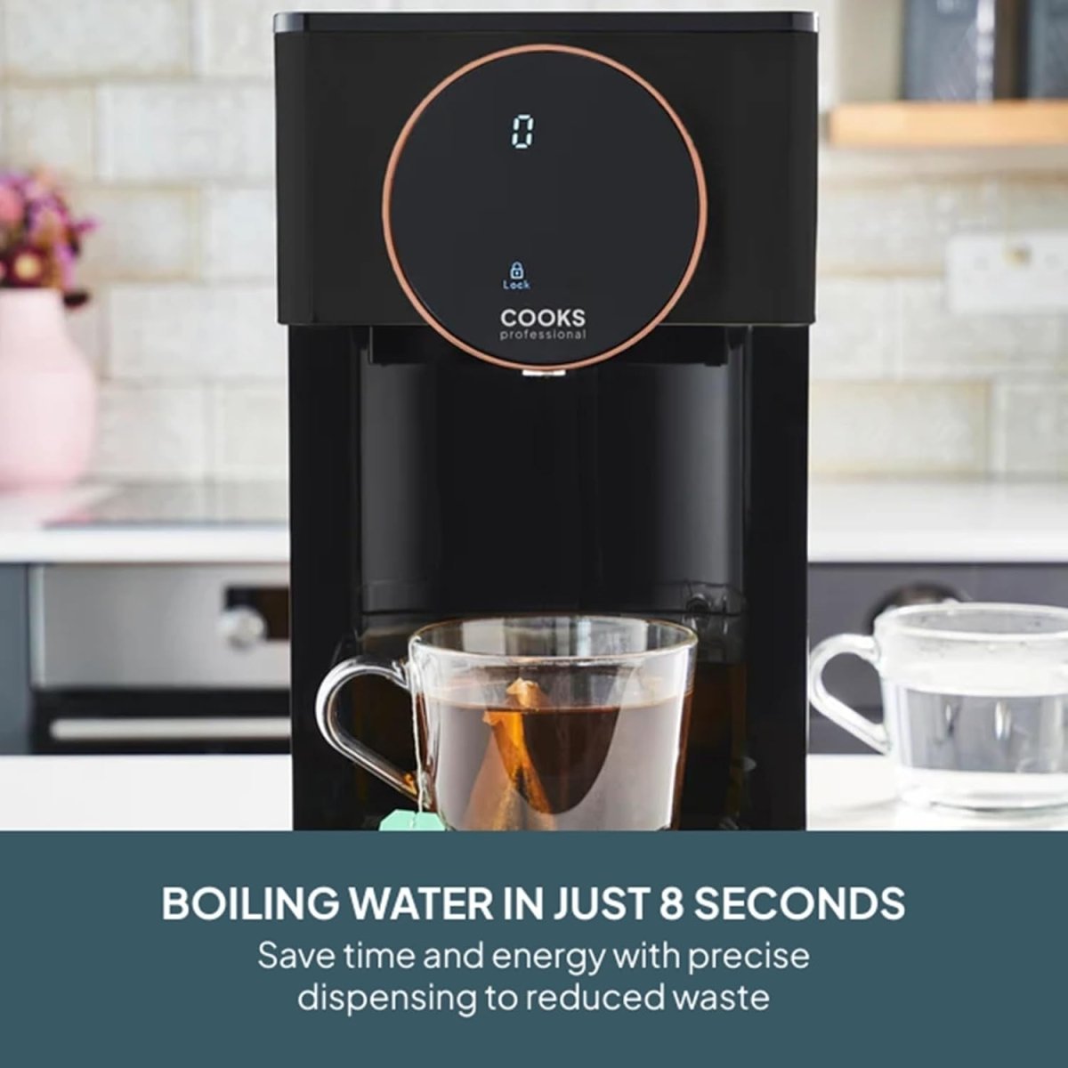 Instant Hot Water Dispenser 2600W 4L | Digital Touch Boil Filtered - Kwikley