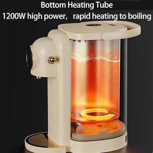 Instant Hot Water Dispenser 3.8L Touch Control 6 Temp Settings Overheat Safe - Kwikley