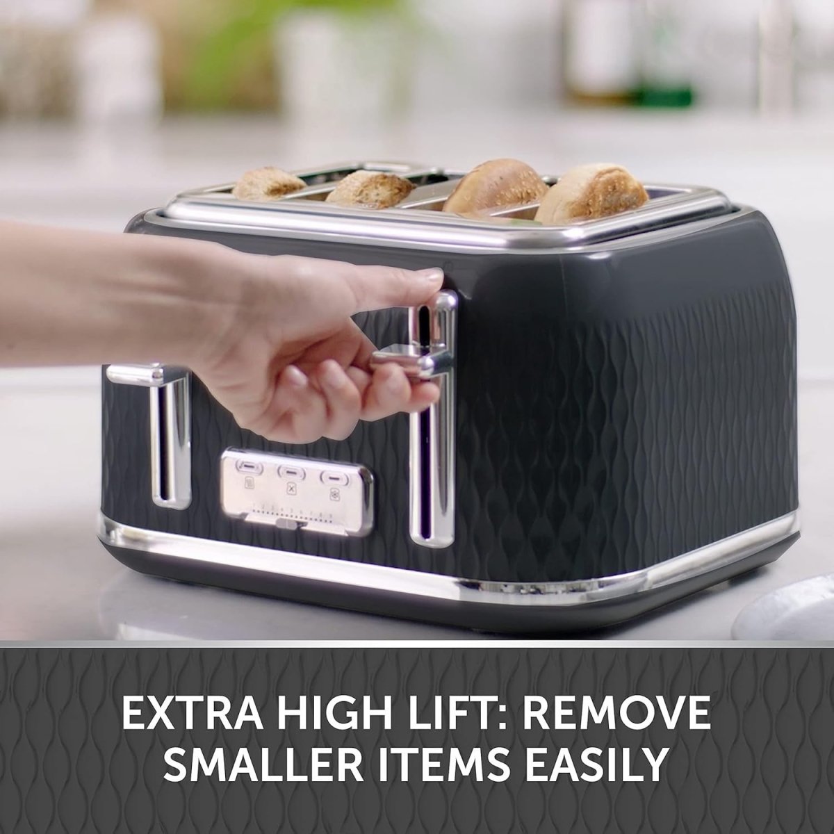 Instant Hot Water Dispenser 3kW Fast Boil 2L + 4 Slice Toaster Set - Kwikley