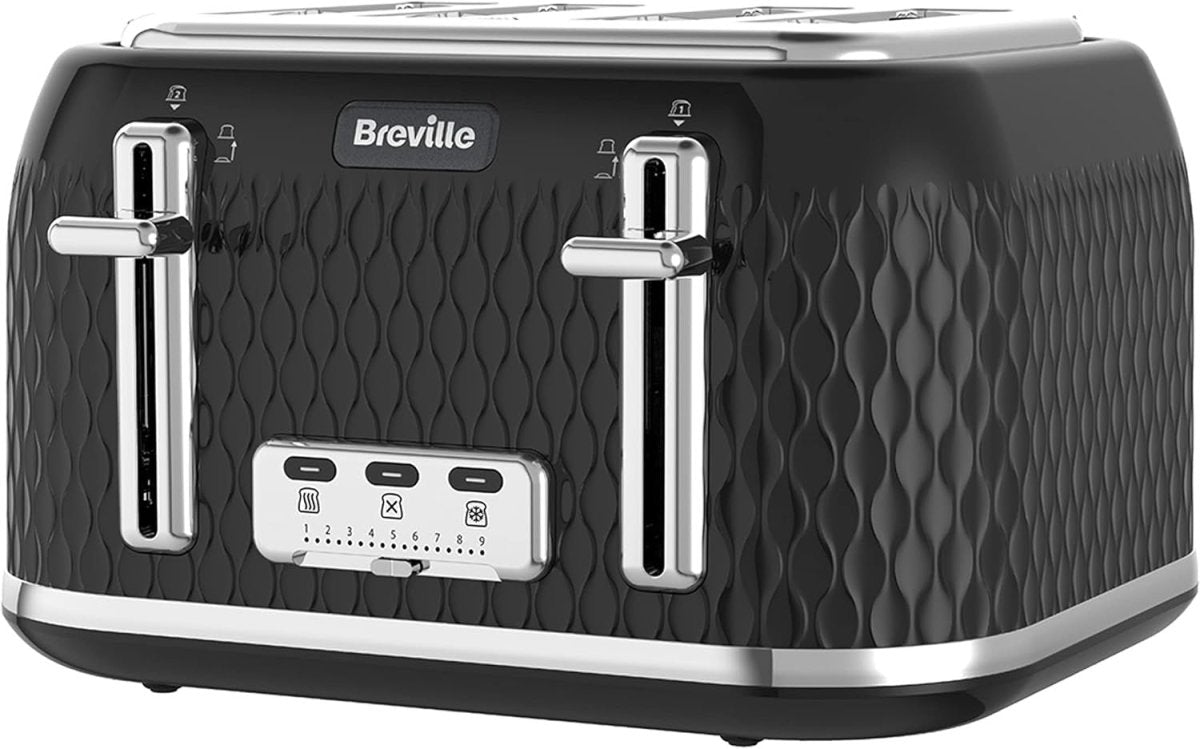 Instant Hot Water Dispenser 3kW Fast Boil 2L + 4 Slice Toaster Set - Kwikley