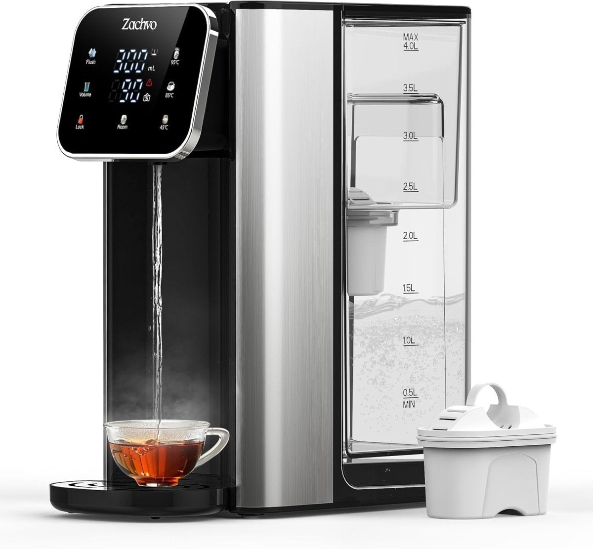 Instant Hot Water Dispenser 4L | 2200W Fast Heat Filtered Touch Control - Kwikley