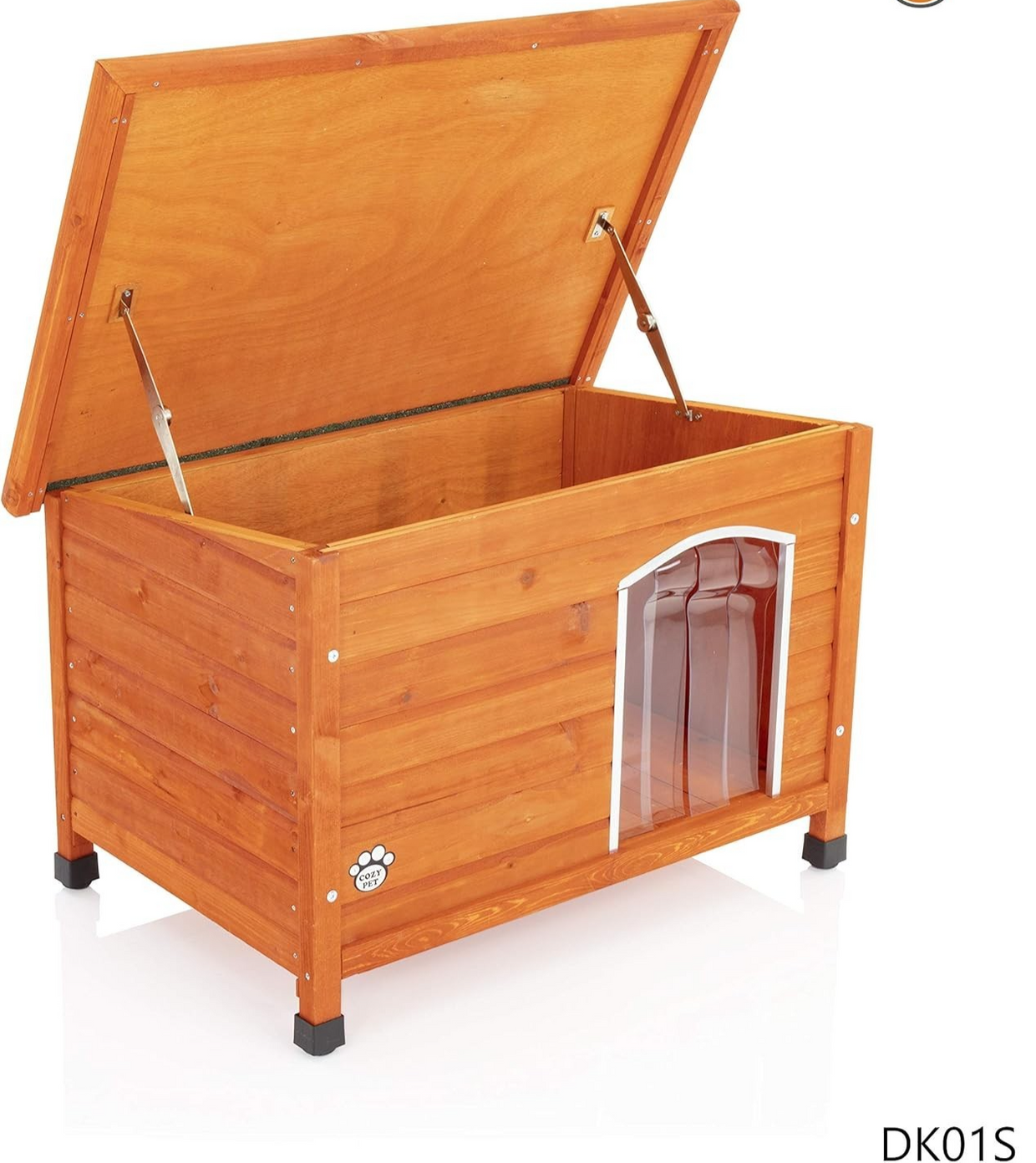 Insulated Dog House Outdoor Kennel Small | 86x57.5x58.5cm Weatherproof - Kwikley
