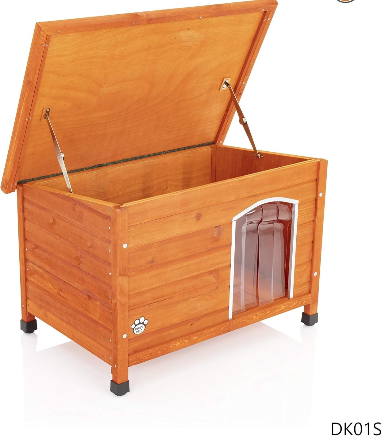 Insulated Dog House Outdoor Kennel Small | 86x57.5x58.5cm Weatherproof - Kwikley
