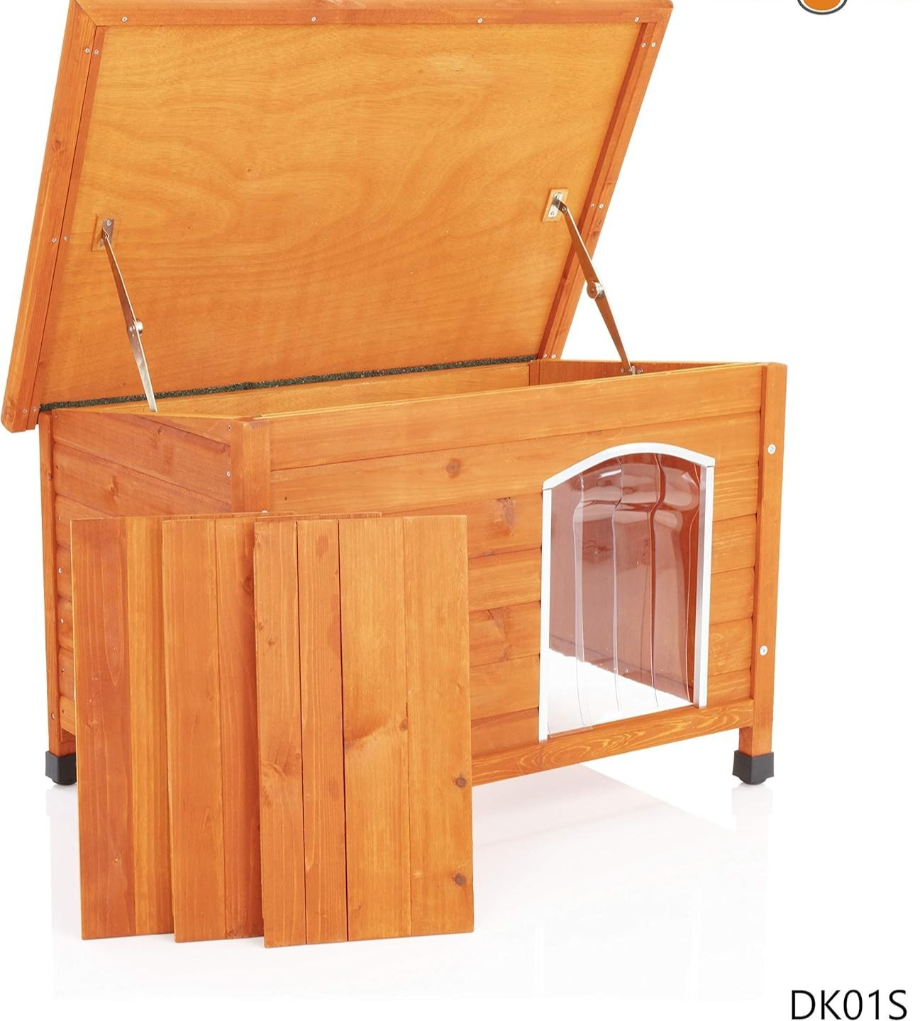 Insulated Dog House Outdoor Kennel Small | 86x57.5x58.5cm Weatherproof - Kwikley