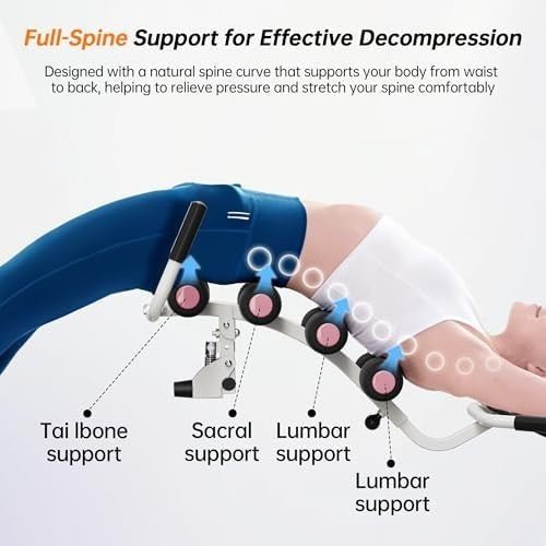 Inversion Table 350lb Steel Frame Back Pain Relief Therapy - Kwikley