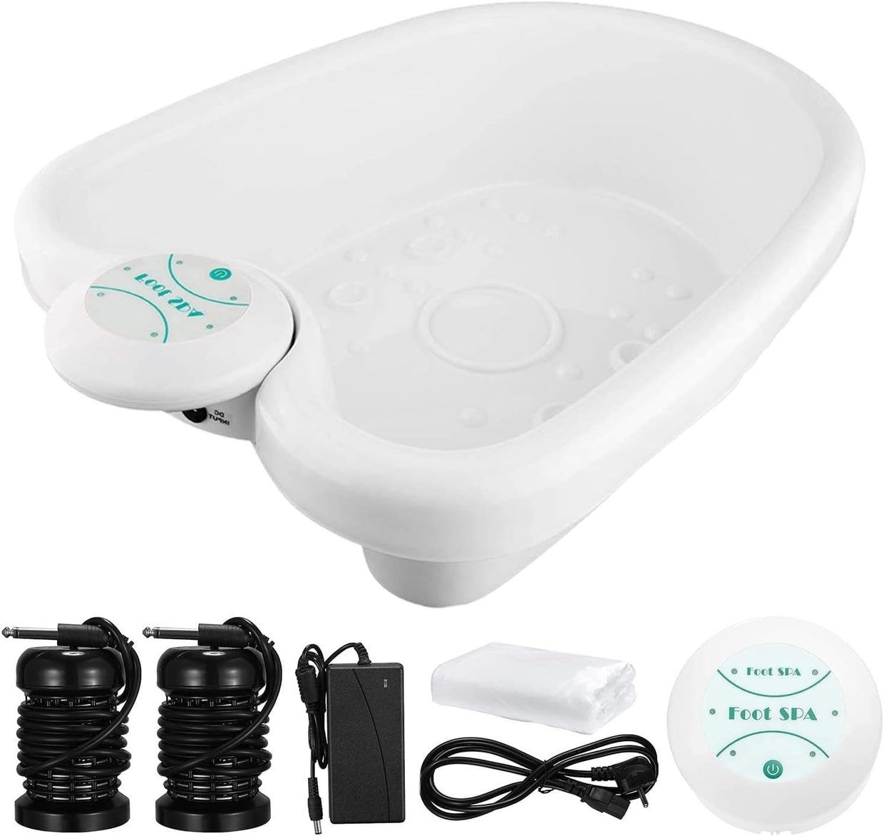 Ionic Detox Foot Bath Spa Machine Home Cleanse Relaxation Family Use - Kwikley