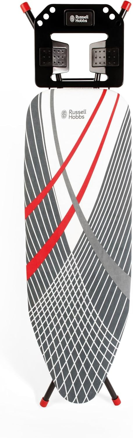 Ironing Board 115x36cm Adjustable Height Foldable Non Slip Iron Rest - Kwikley