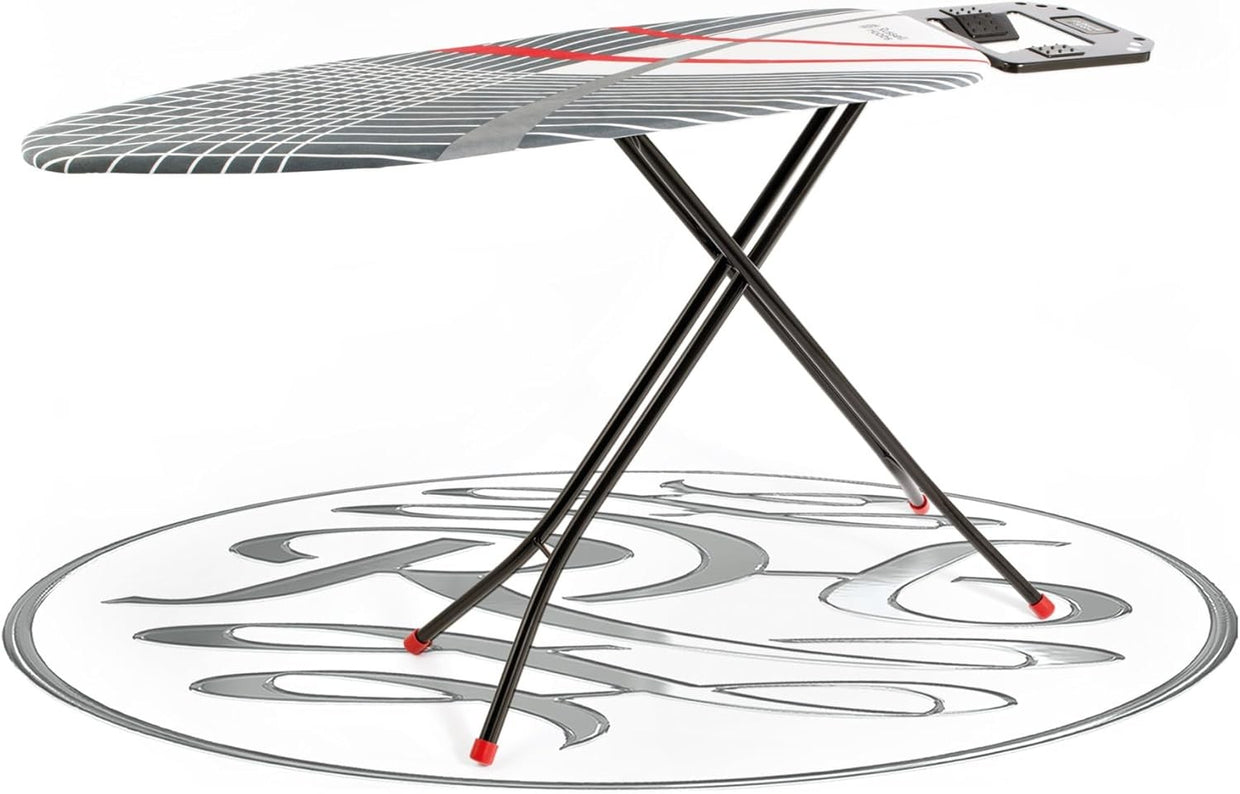 Ironing Board 115x36cm Adjustable Height Foldable Non Slip Iron Rest - Kwikley