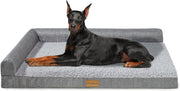 Jumbo Orthopedic Dog Bed 142x101cm Waterproof Washable - Kwikley