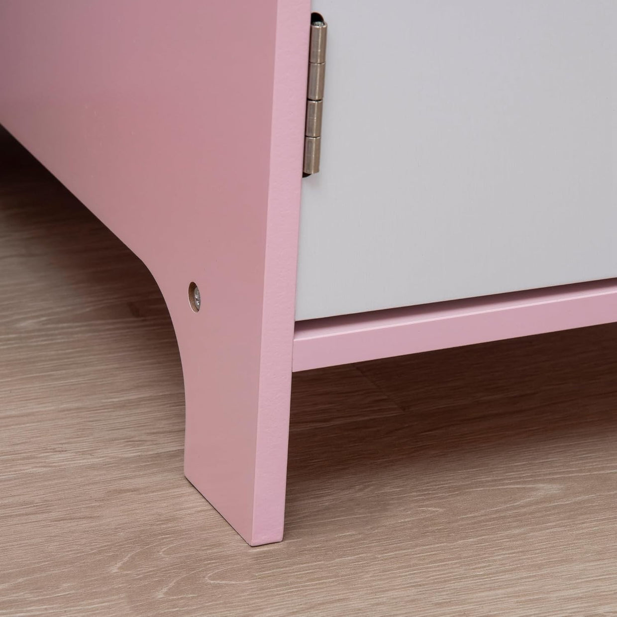 Kids Desk and Chair Set with Storage & Whiteboard – Pink Study Table - Kwikley