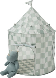 Kids Indoor Play Tent Castle Fort Recycled Fabric Pop Up Playhouse - Kwikley