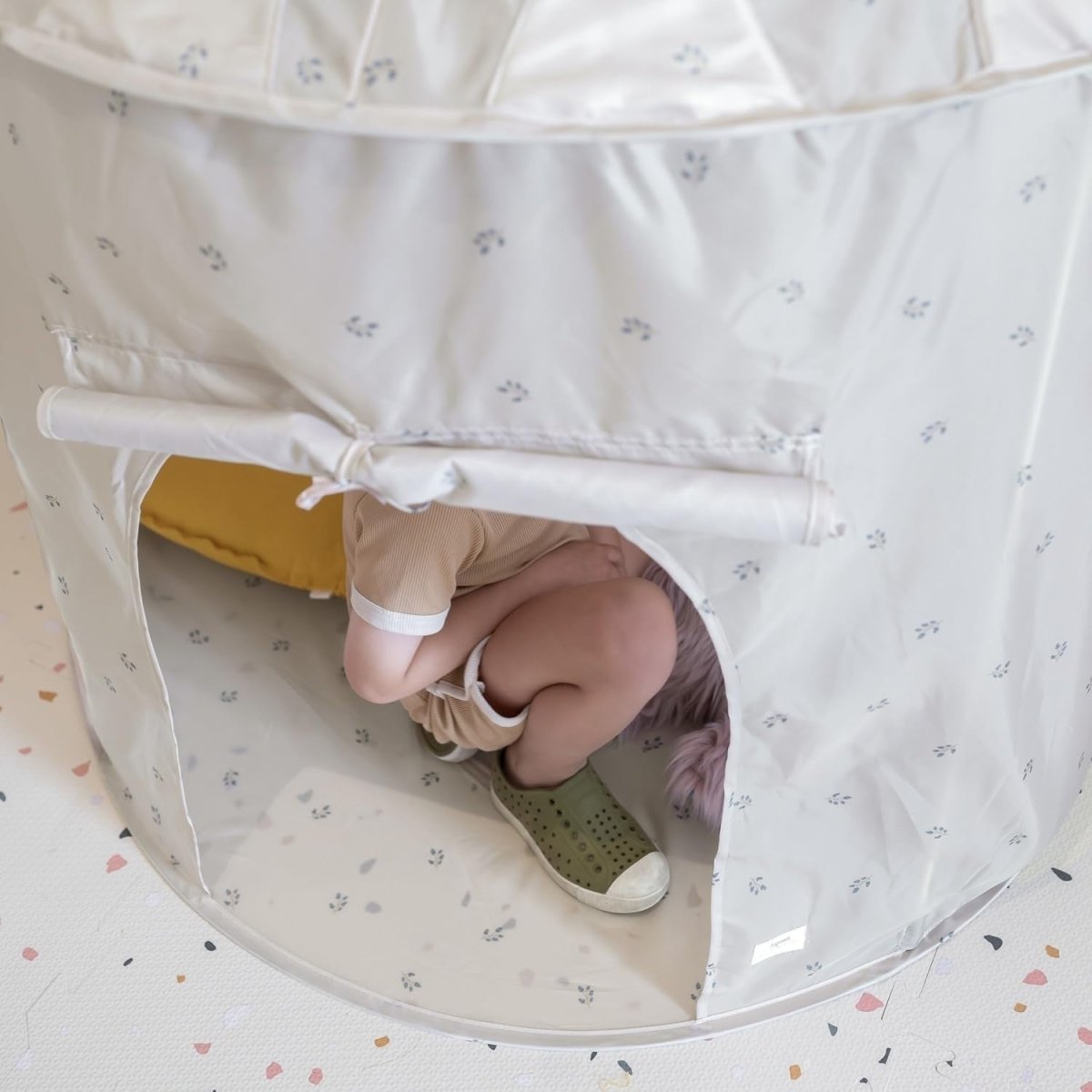 Kids Play Tent Indoor Castle Playhouse Pop Up Toddler Fort - Kwikley