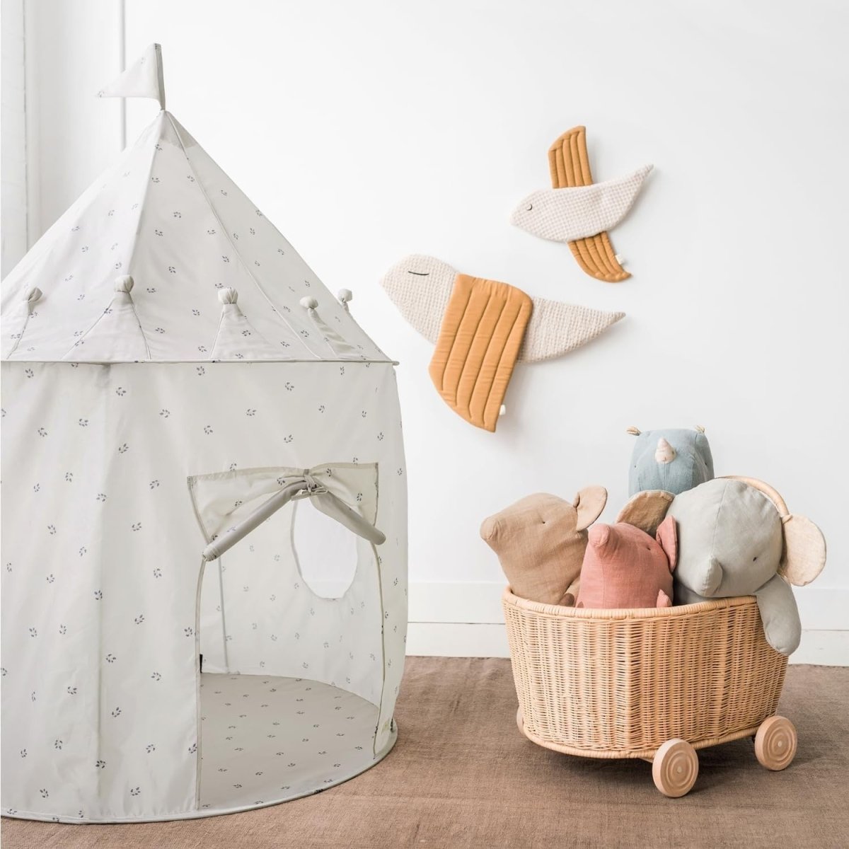 Kids Play Tent Indoor Castle Playhouse Pop Up Toddler Fort - Kwikley