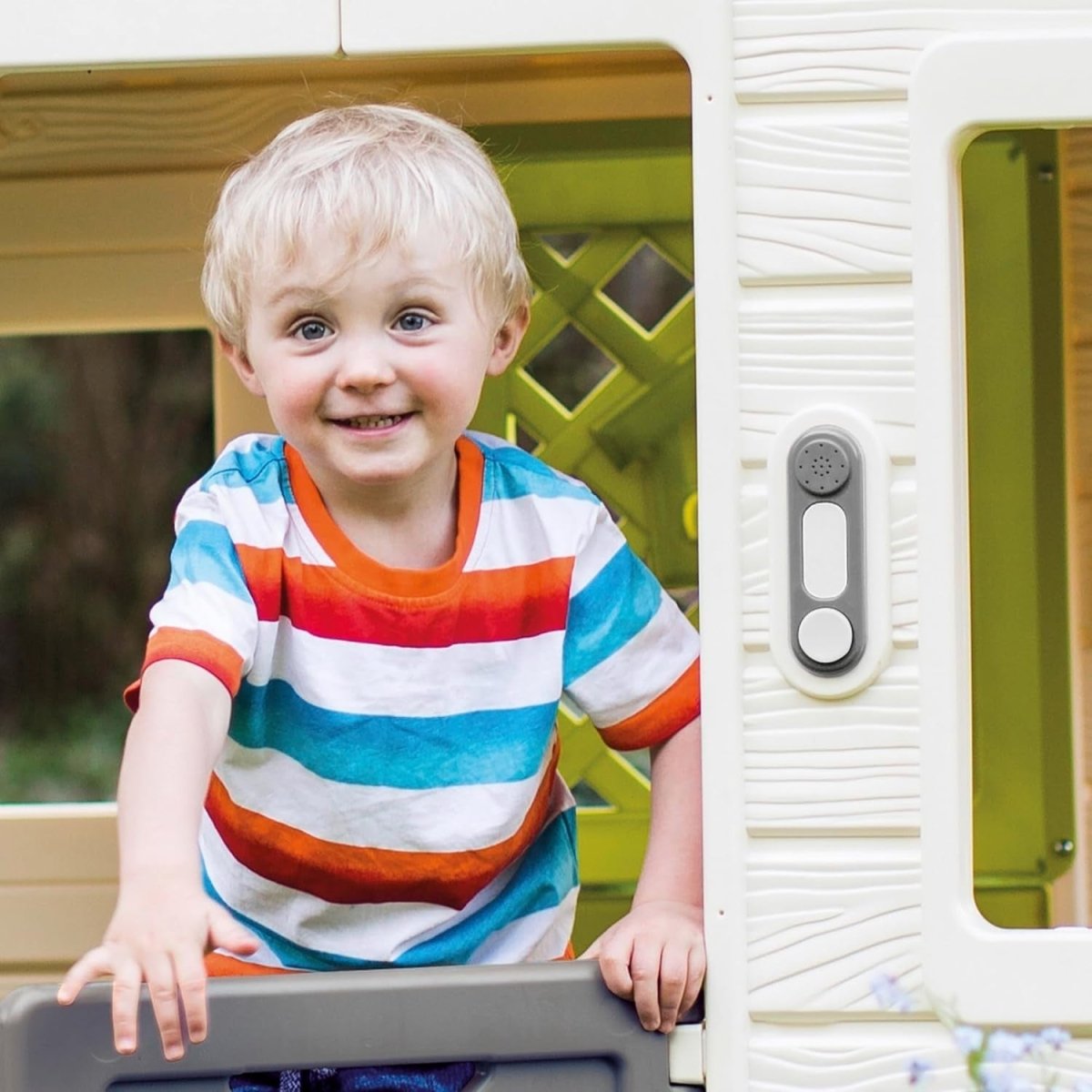 Kids Sweet Shop Playhouse Plastic Outdoor Indoor w Accessories Doorbell - Kwikley