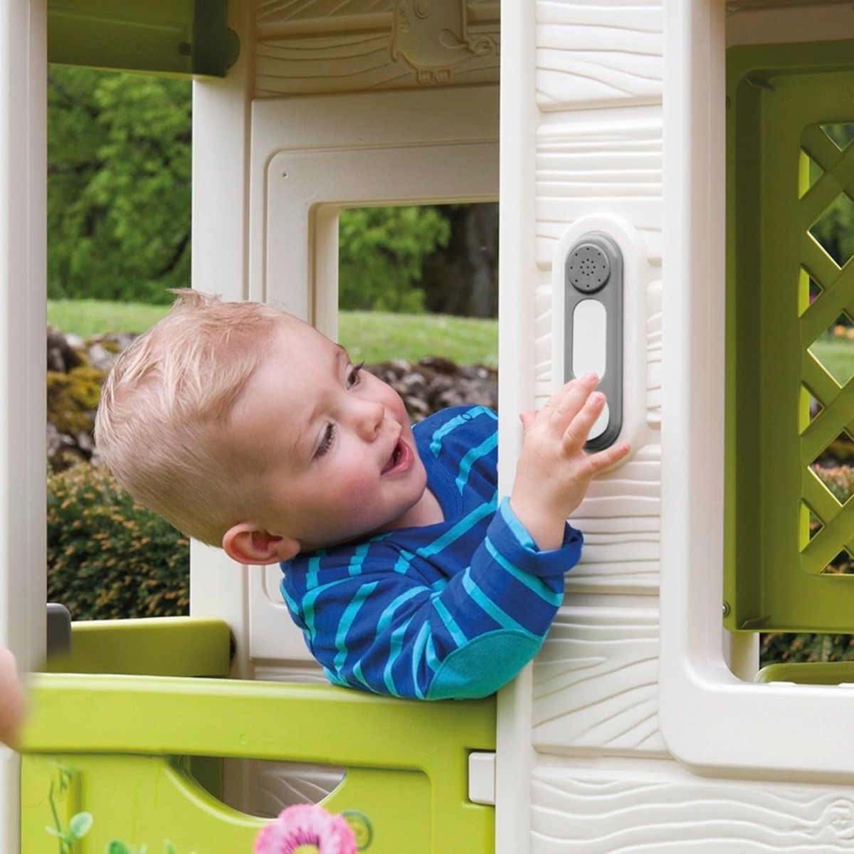Kids Sweet Shop Playhouse Plastic Outdoor Indoor w Accessories Doorbell - Kwikley