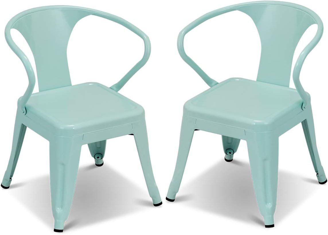 Kids Table and Chairs Set Toddler Activity Furniture Playroom Nursery Blue - Kwikley